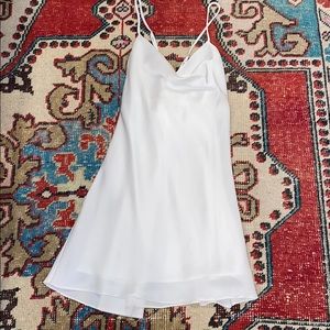 Show Me Your MuMu White Mini Dress